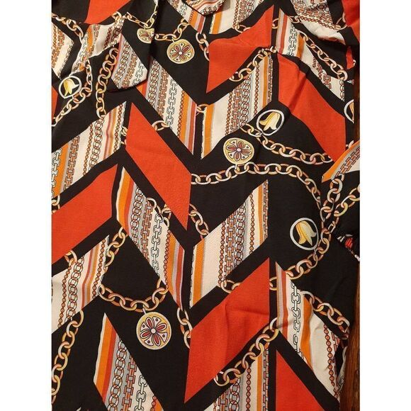 New Small Undear Lantern Long Slerve Bow Tie Dressy Top Shirt Blouse NWT - Picture 2 of 4